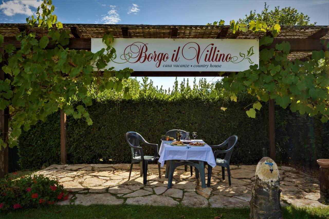 בית הארחה Casole dʼElsa 	Borgo Il Villino מראה חיצוני תמונה